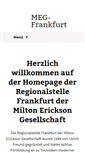 Mobile Screenshot of meg-frankfurt.de